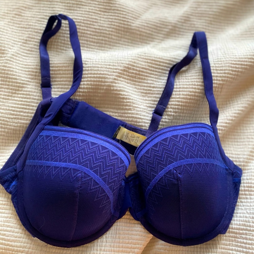 Studio La Perla Bra cobalt 34D